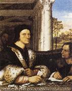 Sebastiano del Piombo Cardinal Carondelet and his Secretary oil painting artist